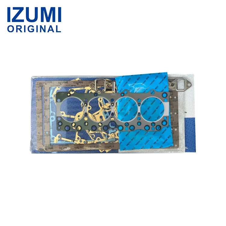 IZUMI ORIGINAL ชุดปะเก็นเครื่องยนต์ใหม่สำหรับ Isuzu รุ่น 4BD2 และ 4BD2T (ปี ค.ศ. 1992–1998) สำหรับรถบรรทุก GMC NPR เครื่องยนต์ 3.9 ลิตร แบบเทอร์โบดีเซล