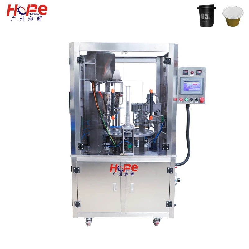 Automatic Coffee Capsule Filling and Sealing Machine Nespresso K-cup Coffee Pod Packing Machine Coffee Packing Machine