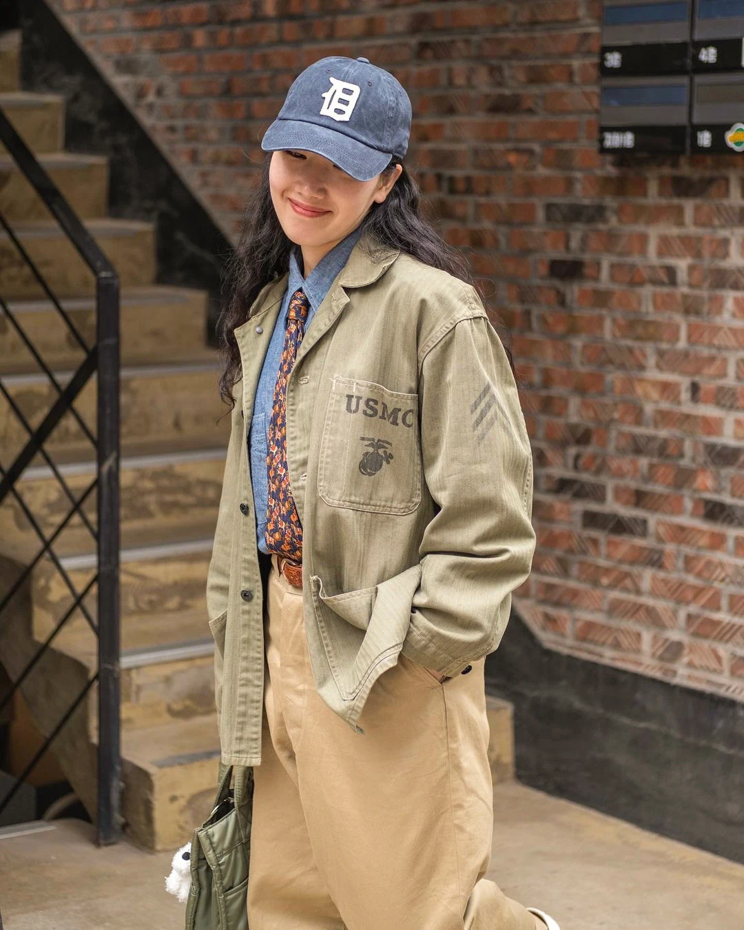 P41 Hbt Jacket Ww2 Usmc Utility Field Vintage Shirt Blouse Herringbone Uniform Olive Coat Retro Outwear for Men