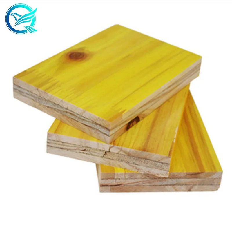 Hot Sale 3-layer Formwork Panel/3 Ply Yellow Shuttering Panel