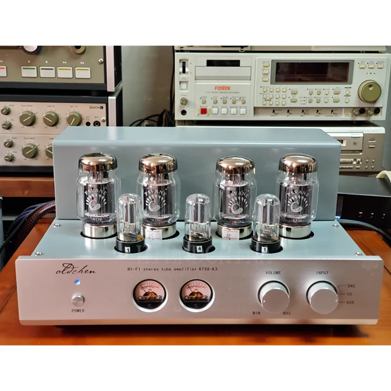 Laochen KT88-K3 HiFi真空管アンプ オーディオファイル向け プッシュ 