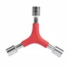 red  hexagon head