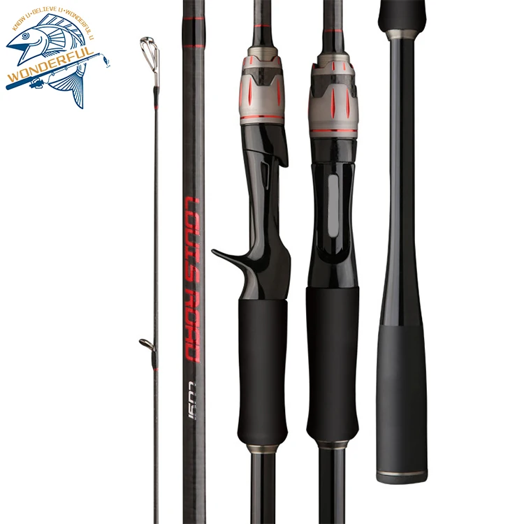 Custom Ultralight Fishing Rod Carbon Fiber Pole For Saltwater