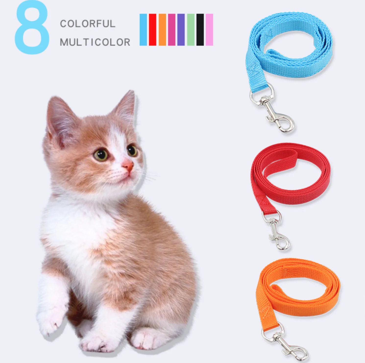 Wholesale Custom Pet Products Leash , Ultra-Comfort Waterproof Soft PVC Dog Leash with Metal Hook