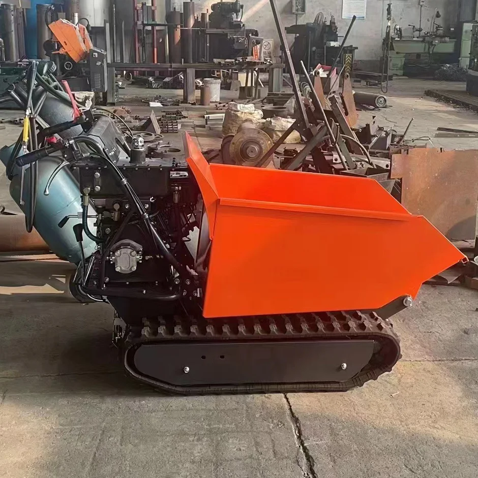 Loading Mini Dumper 800kg Tracked Loader For Manufacturing Plants - Buy ...