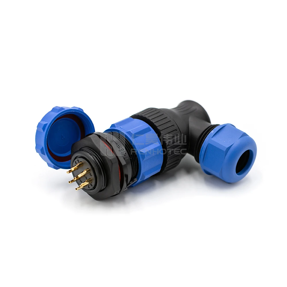 SP2112/P7 Socket 7 Pin SP21 Waterproof Panel Electrical Receptacle