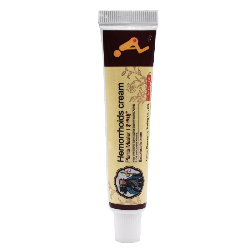 Caoshifu Hemorrhoids Ointment Chinese Herbal Internal and External Anal Fissure Pain Relief Plaster 15g