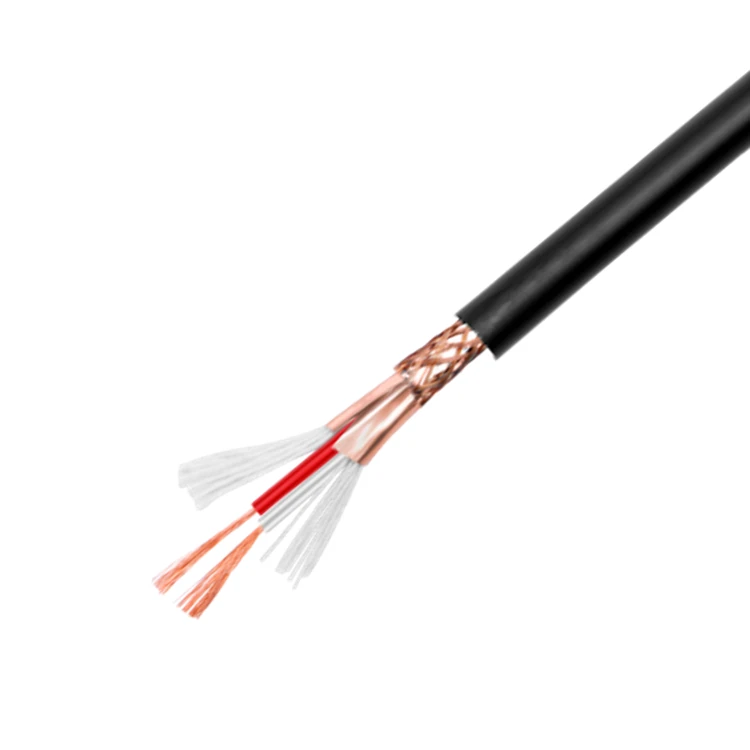 22AWG 23AWG 24AWG из бескислородной меди медный сердечник 2 витой двойной экранированный гибкий Hi-Fi аудио динамик кабель провода микрофонный 100