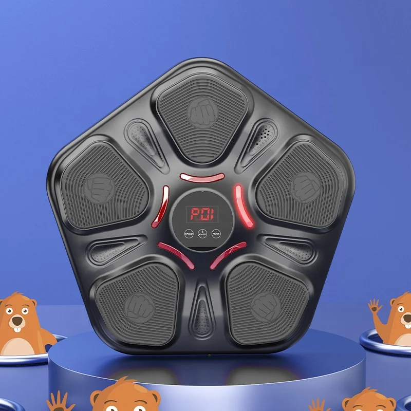 TUDEEN Music Boxing Smart Bluetooth Boxing Machine Wall Mounted Boxing Training Punching Equipment Home Workout