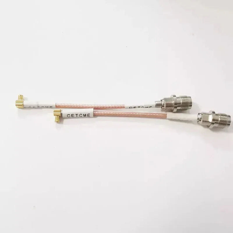 RG178 RG316 Flange N Female to SMA Right-angle Male RM141 Cable High-temperature Coaxial Cable, High-frequency Cable