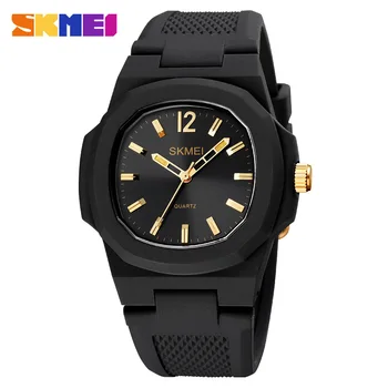 SKMEI Sports Fashion Creative Hexagon Student Quartz Watch 1717 Silicone Watch