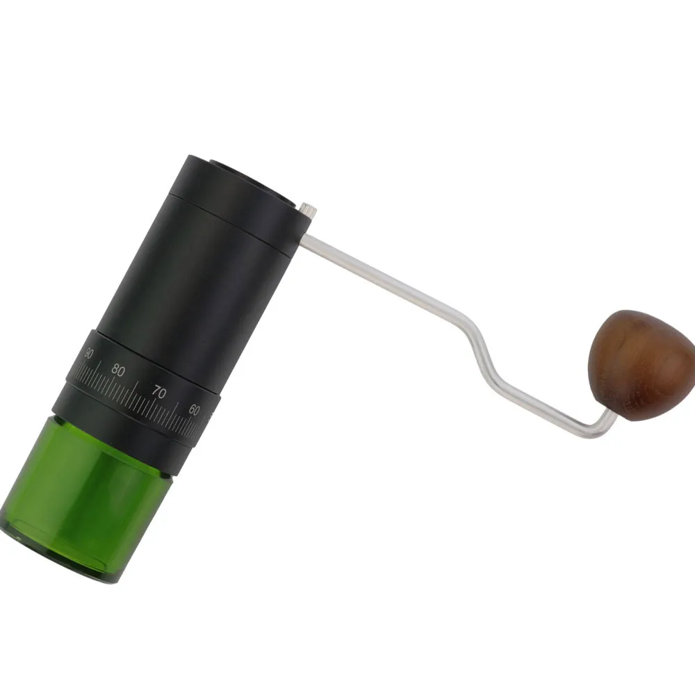 Manual Coffee Bean Grinder without central axis Adjustable Settings Burr Grinder Coffee Bean Mill for Kitchen Travel and Camping