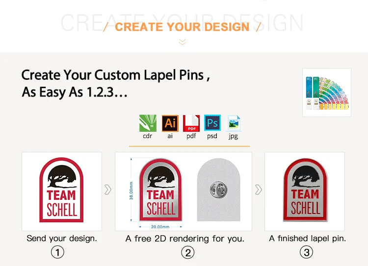 Προμήθεια κατασκευαστή καρφίτσας σμάλτου Αξεσουάρ μόδας Anime Σκληρές καρφίτσες σμάλτου Χονδρική προσαρμοσμένη μεταλλική καρφίτσα Καρτούν καρφίτσα πέτου 1