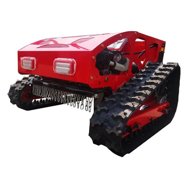 Direct Sale from Manufacturer Cordless 550CB Garden Mower Small Remote Control Caterpillar Weeder Highway Slopes Battery-Powered