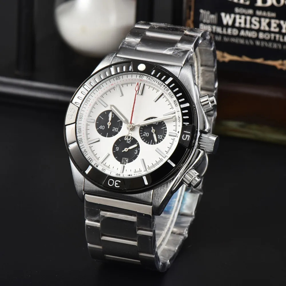 Men's Quartz Watches 2023 Hot Selling New Men's Fashion Stainless Steel ...