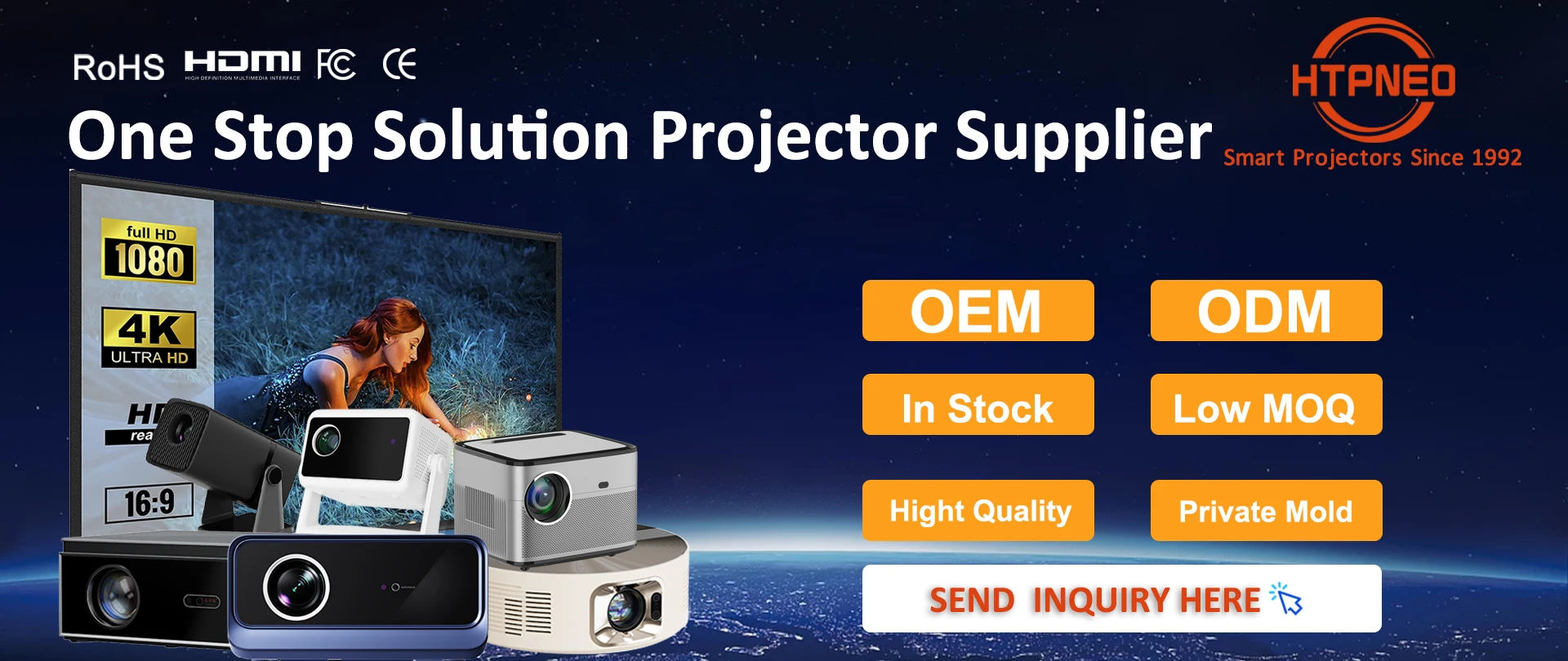 2025 New Projector China Android 13 Operating System 4K Hot Sale Free ...