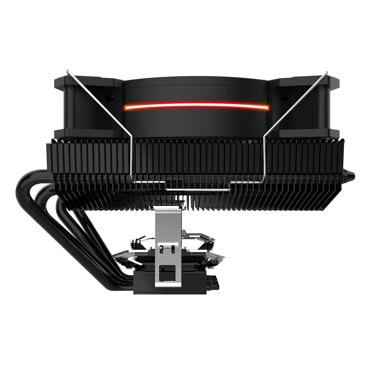 ALSEYE Cpu Cooler and case Fan 120mm with Rgb 4 Heat Pipes
