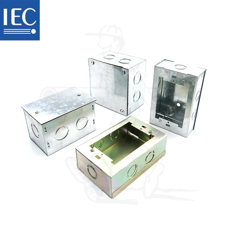 Caja Metalica Junction Box EMT Electrical Box