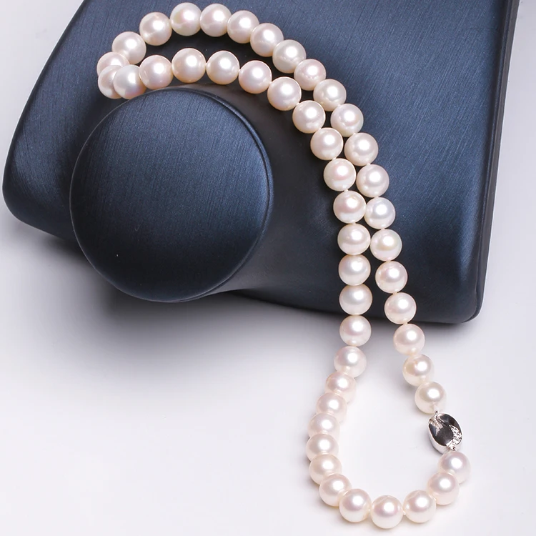 Wholesale White Natural Freshwater Pearls Beads String  for Making Necklace Bracelet