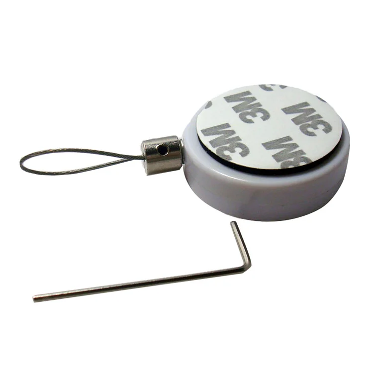 Mobile Anti-lost Pull Box Anti Theft Recoiler Cable Retractor Cell Phone Security Retractable Anti-theft Pull Wire Box