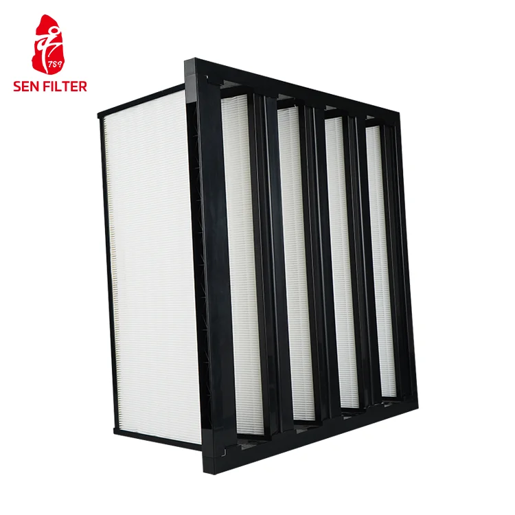 Air Cleaner Plastic Clean Room Hepa Filter Machine H14 Grade for Manufacturing Construction Industries Air Filter Making Machine