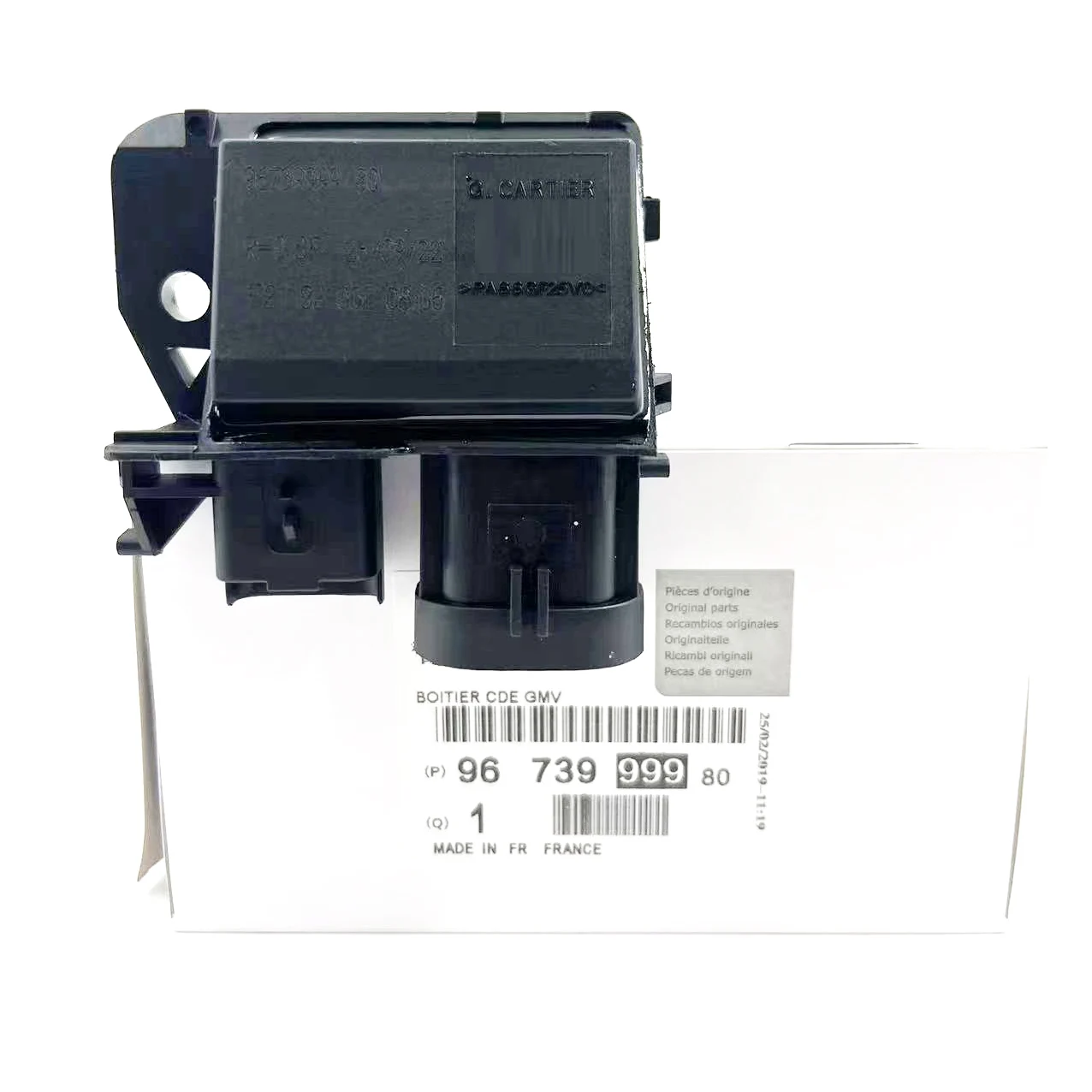 9673999980 1308cp Radiator Fan Controller Relay Resistor For Peugeot ...