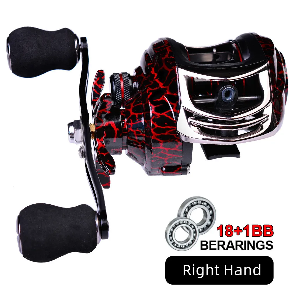 7.2:1 High Speed Bait Casting Reel Waterproof Metal Spool 18+1bb Baitcasting Tica Fishing Reel Seaknight 7.2:1 High Speed Bait Casting Reel Waterproof Metal Spool 18+1bb Baitcasting Tica Fishing Reel Seaknight