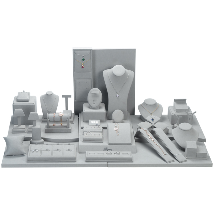 Комплект для демонстрации ювелирных изделий, ожерелье, серьги