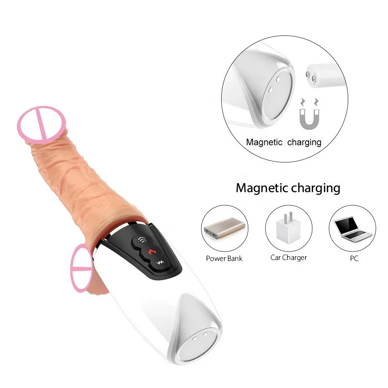 realistic vibrator dildo Dr. Arthur Vibrating Thrusting Realistic Tan Silicone Dildo — BTB Shop main image 1