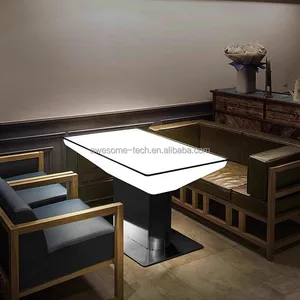 Remote Light up Restaurant Dining Table Design Rgb Color Event Party Club Led Furniture