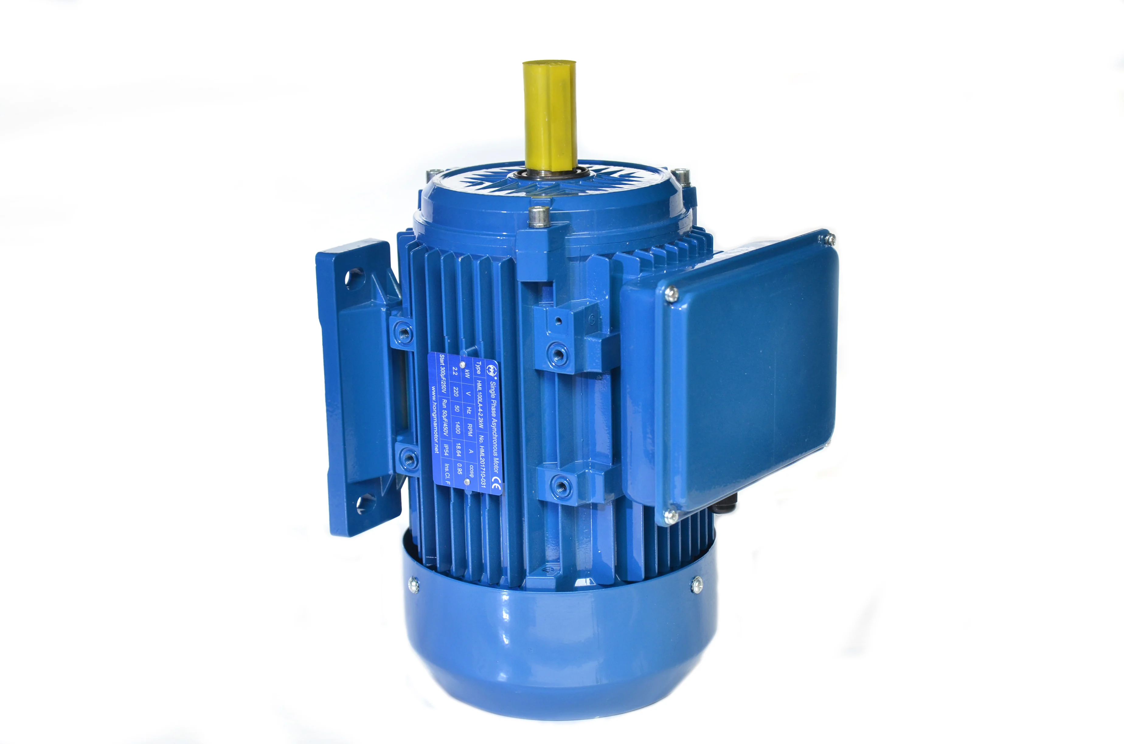 Электрический воздушный компрессор, однофазный индукционный асинхронный двигатель переменного тока, 220 В, 3000 об/мин, 1500 об/мин