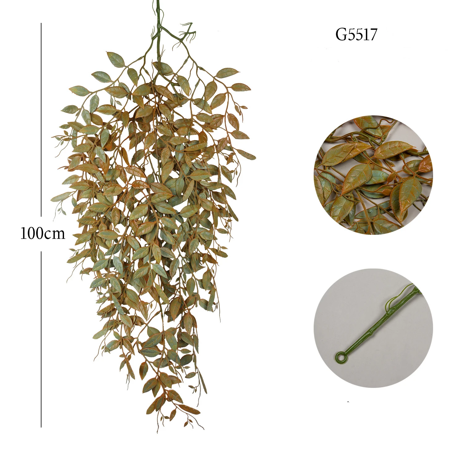 Artificial Hanging Plants Fake Hanging Plant,Fake Ivy Vine For Wall