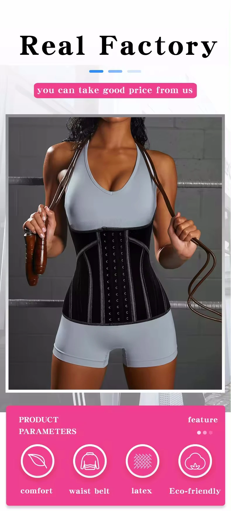 Odm Oem Sauna Sweat Women Plus Size Corset Control Belly Belt