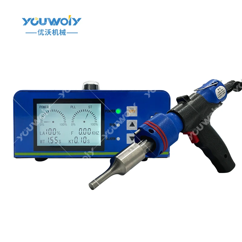 Digital Control Automatic Tracing Handheld Ultrasonic Piercing Welding Machine Auto Parts for Car Door Panel Welding