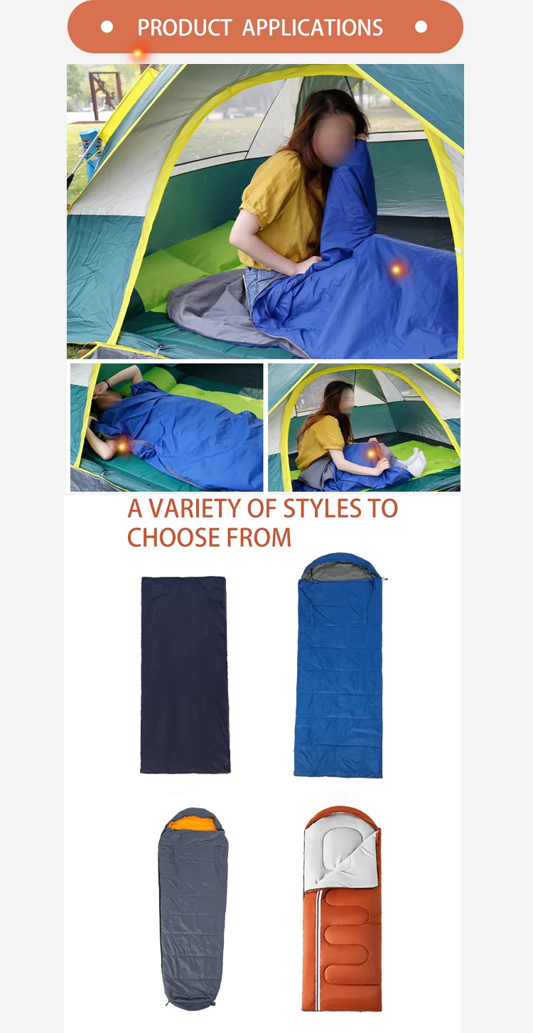 4 Seasons Lightweight Portable Waterproof Camping White Goose Down