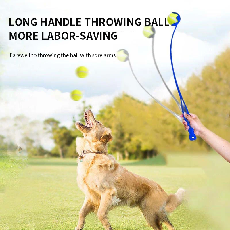 2023 Design Dog Ball Launcher Pet Interactive Toys Tennis Ball Launcher