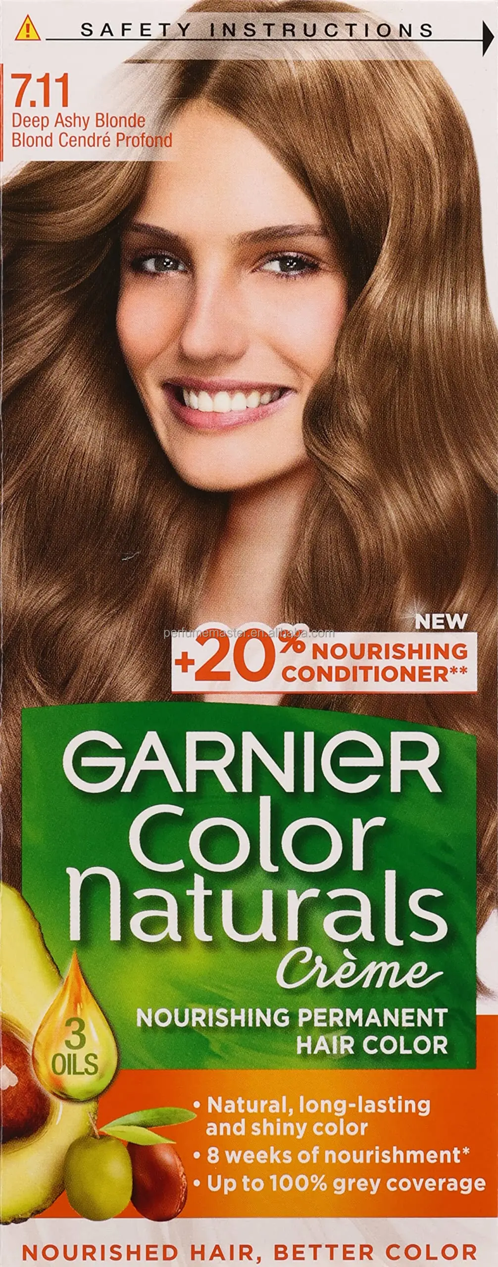 2023 Garnier Color Naturals 7.11 Deep Ashy Blonde Hair Color Buy