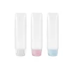 Transparent tube with clear cap