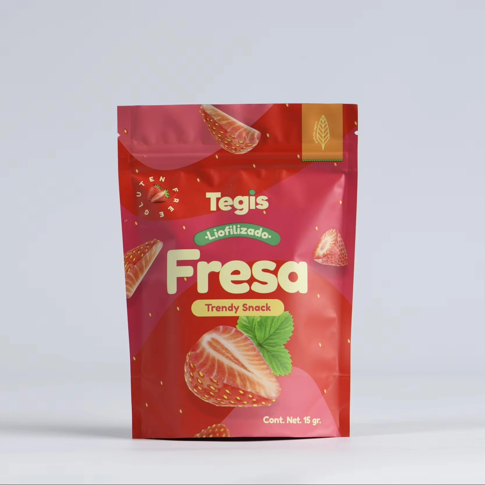 Custom Resealable ziplock stand up pouch tea coffee snack packaging bag for food