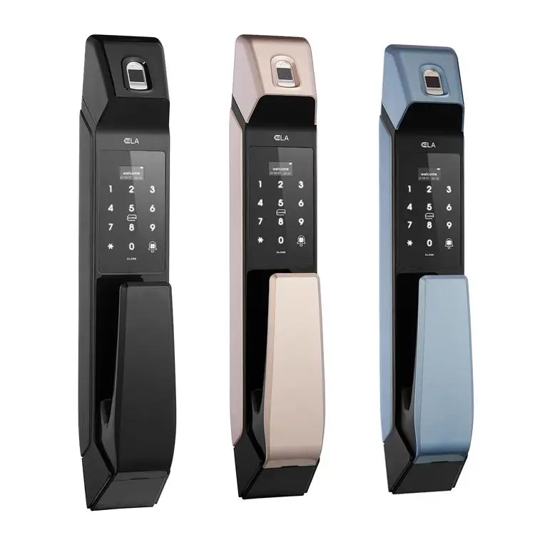Latest Electronic Smart Home Biometric Waterproof Household Intelligent Digital Password Smart Lock Fingerprint