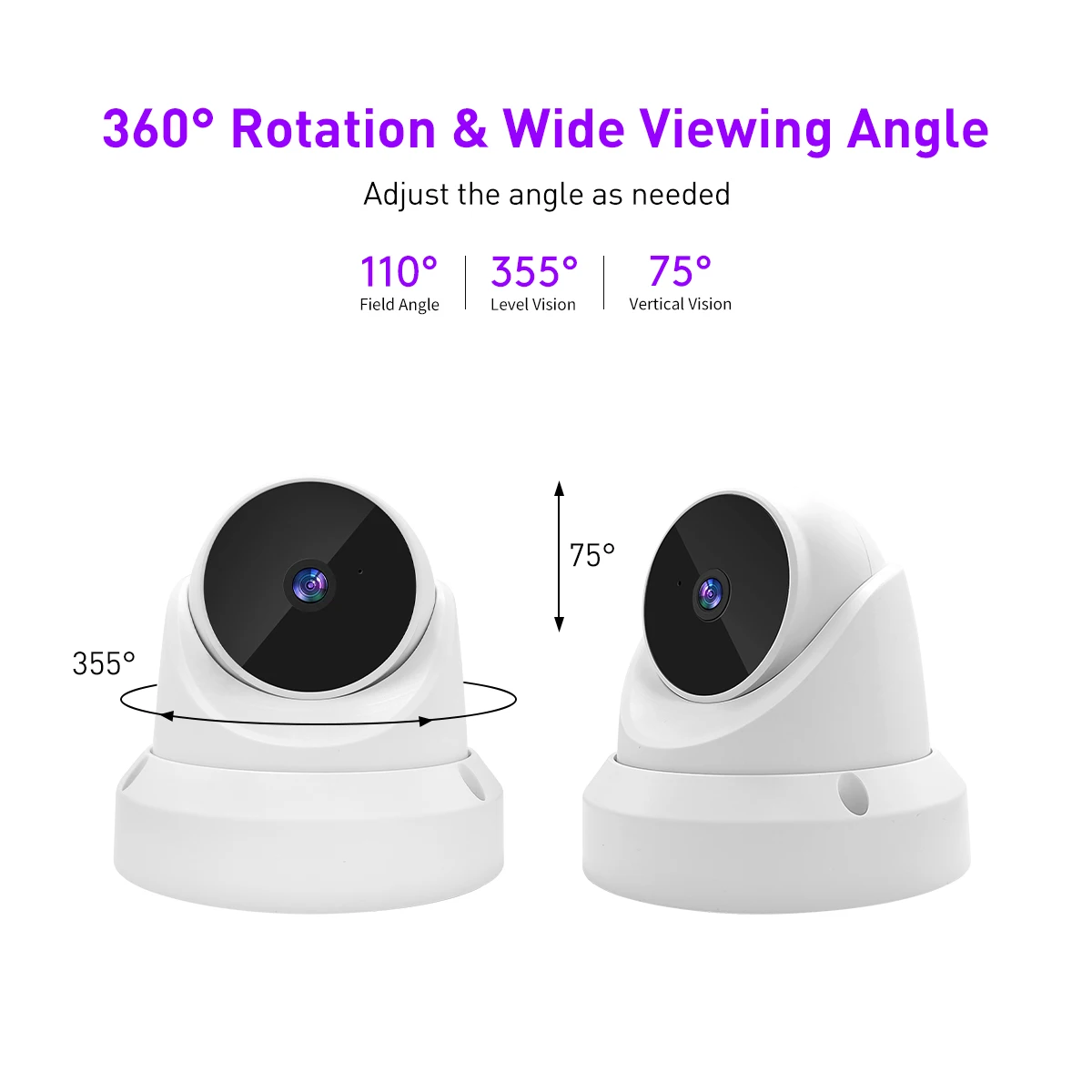 product v380 rt1 3mp indoor wifi security camera hd ptz cctv with night vision alarm storage motion detection tf card  cloud data-63