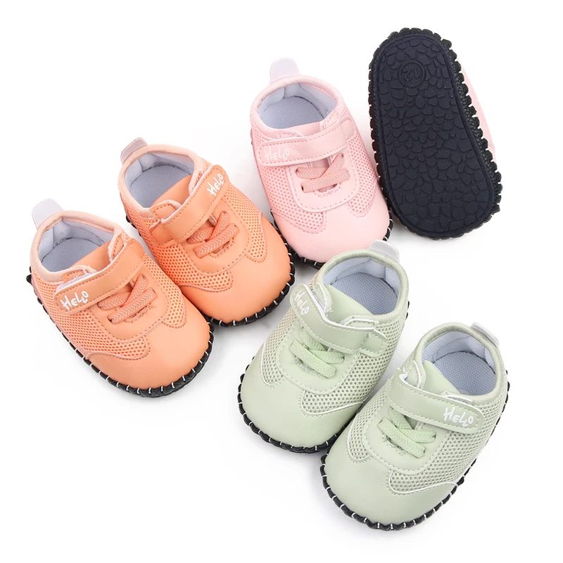 Spring Summer Baby Casual Toddler Shoes Non-slip Wear-resistant Mesh Surface Breathable Baby Sports Shoes