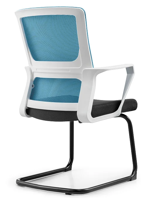 Contemporary Style YKLGD08-1 Promotion Ergonomic Office Chairs with Black Round Tube Half Frame for Home or Office Use