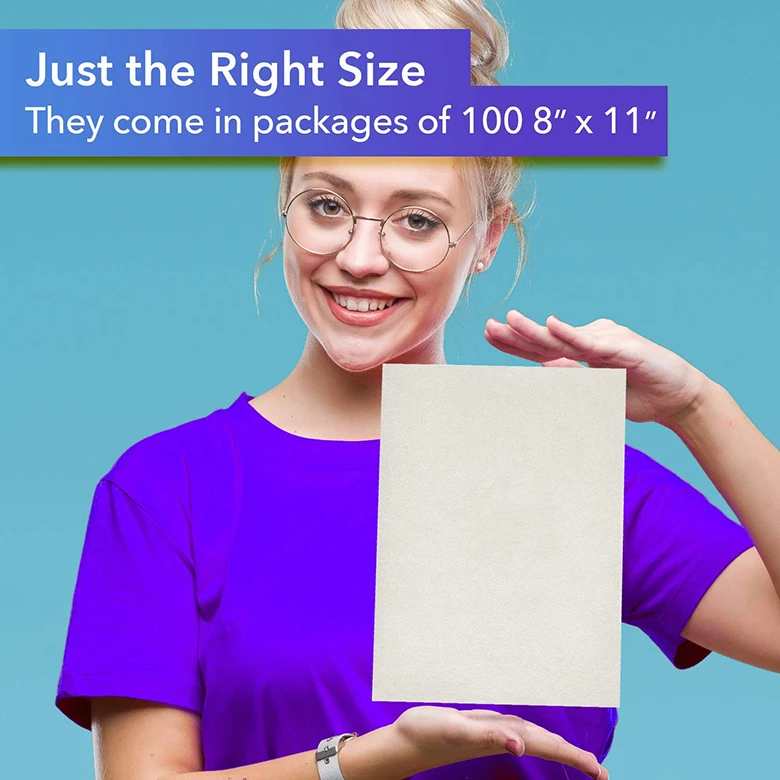 Съедобная прямоугольная бумага формата A4 для риса и вафель бумажные листы съедобного принтера толщиной 0 35 мм упаковки