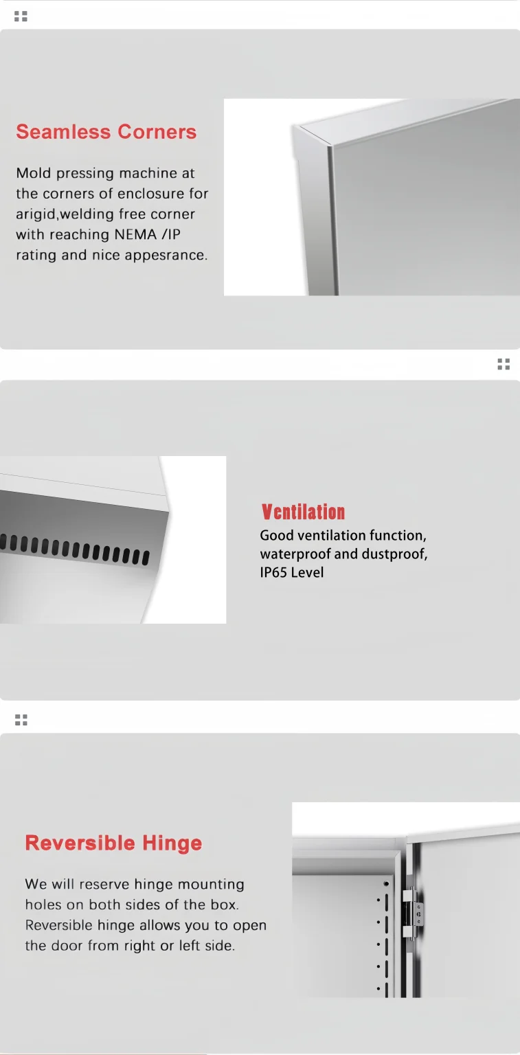 Ip65 Waterproof 19'' Inch Ventilated Metal Network Rack Outdoor ...