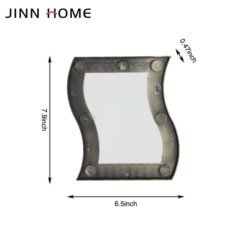 Modern Wavy Shape DIY Self-Adhesive Glass Mirror Wall Art Sticker Decorative for Living Room