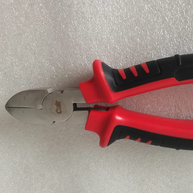 6\" Stainless Steel 420 Diagonal Cutting Plier with Plastic Handle Custom OEM Supported