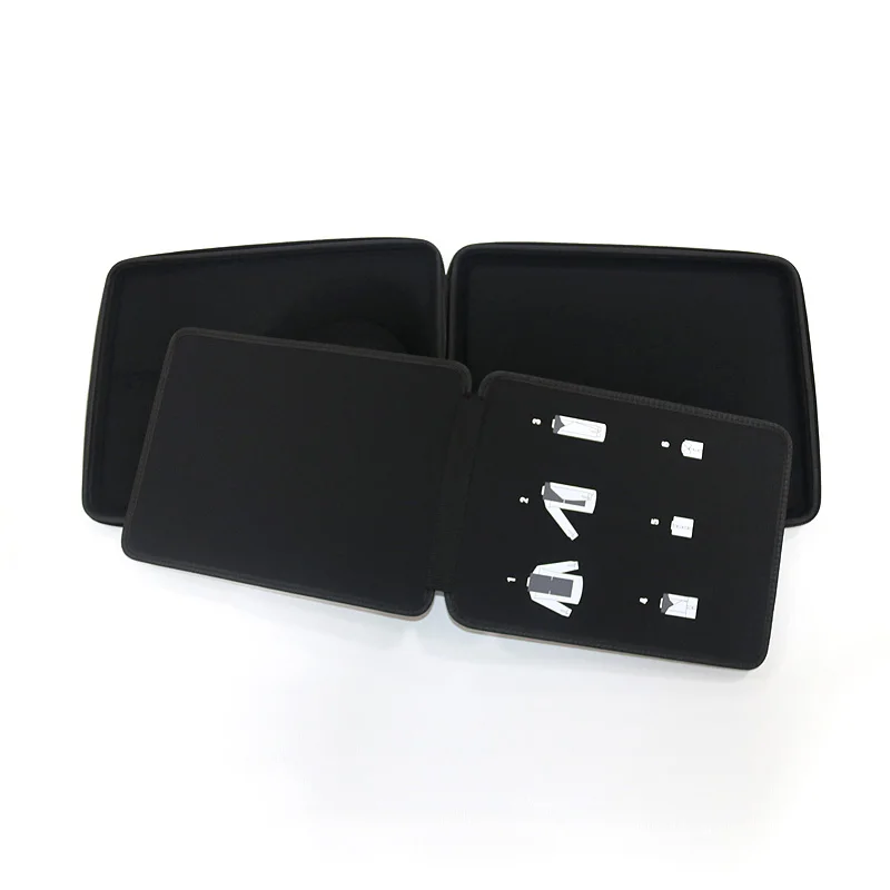 Бизнес езда на велосипеде Водонепроницаемый против морщин рубашка хранения Черный EVA чехол Защита для путешествий унисекс