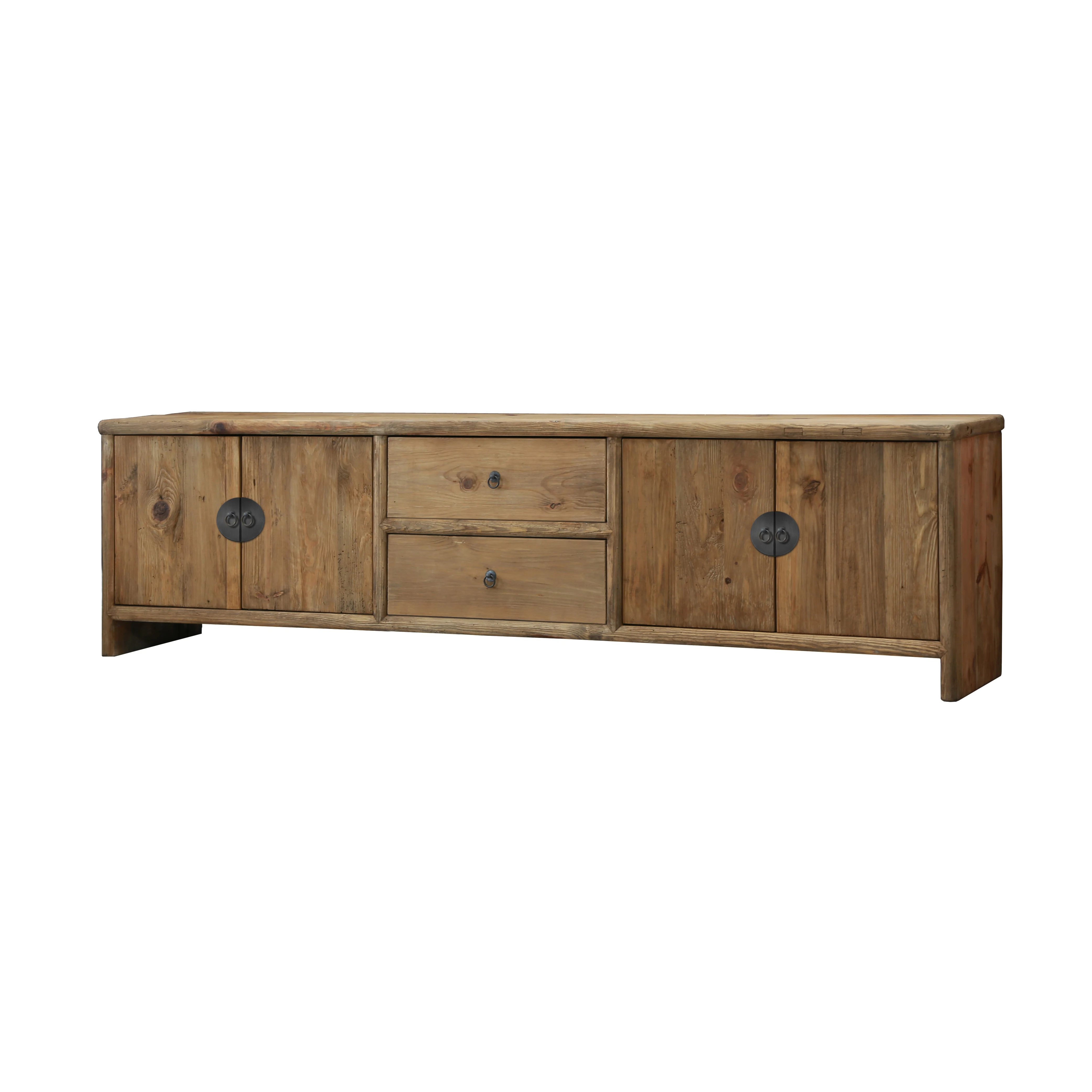 Rustic Style Chinese Reclaimed Solid Wood Tv Cabinet for Living Room