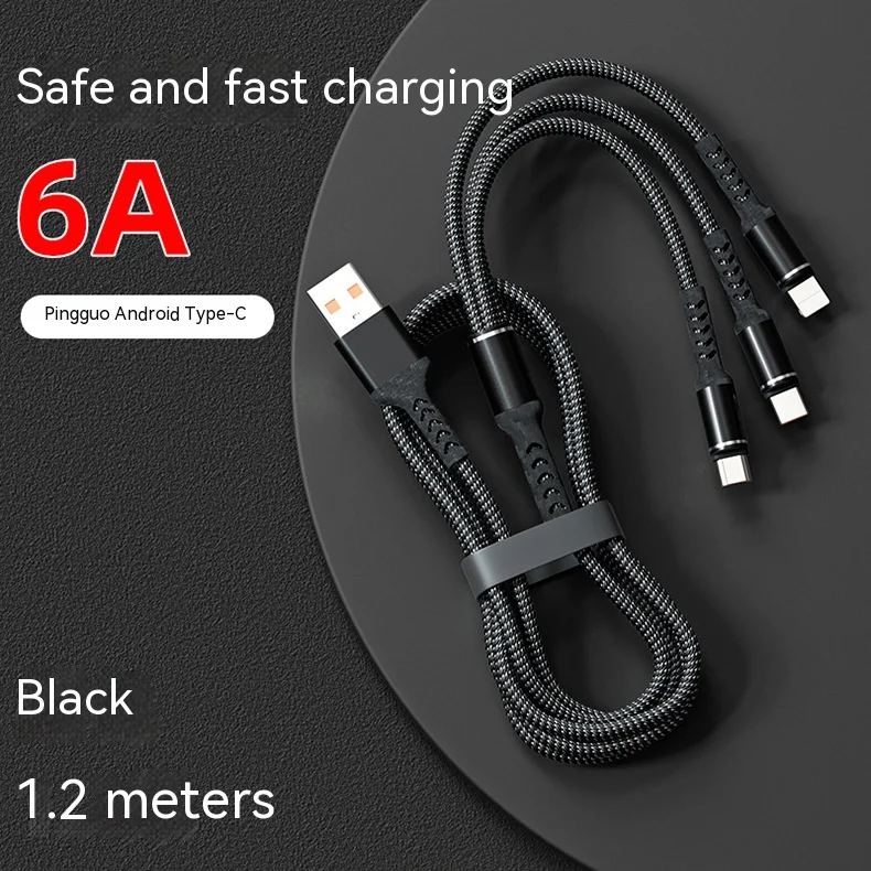 a drag three data cable super fast 3C Electronic Consumer Products Manufacture